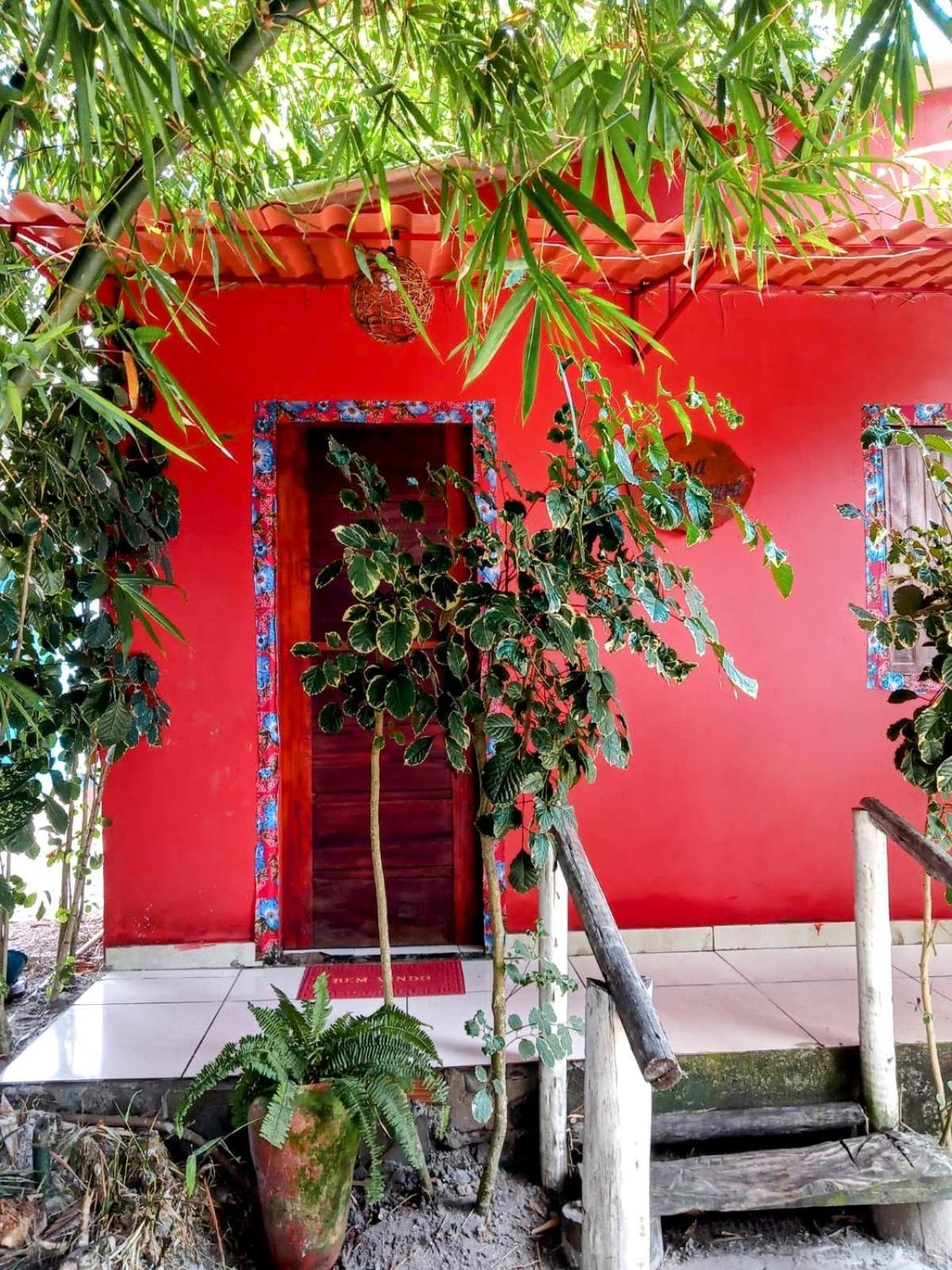 Casa de Praia Coroa Vermelha Exterior foto